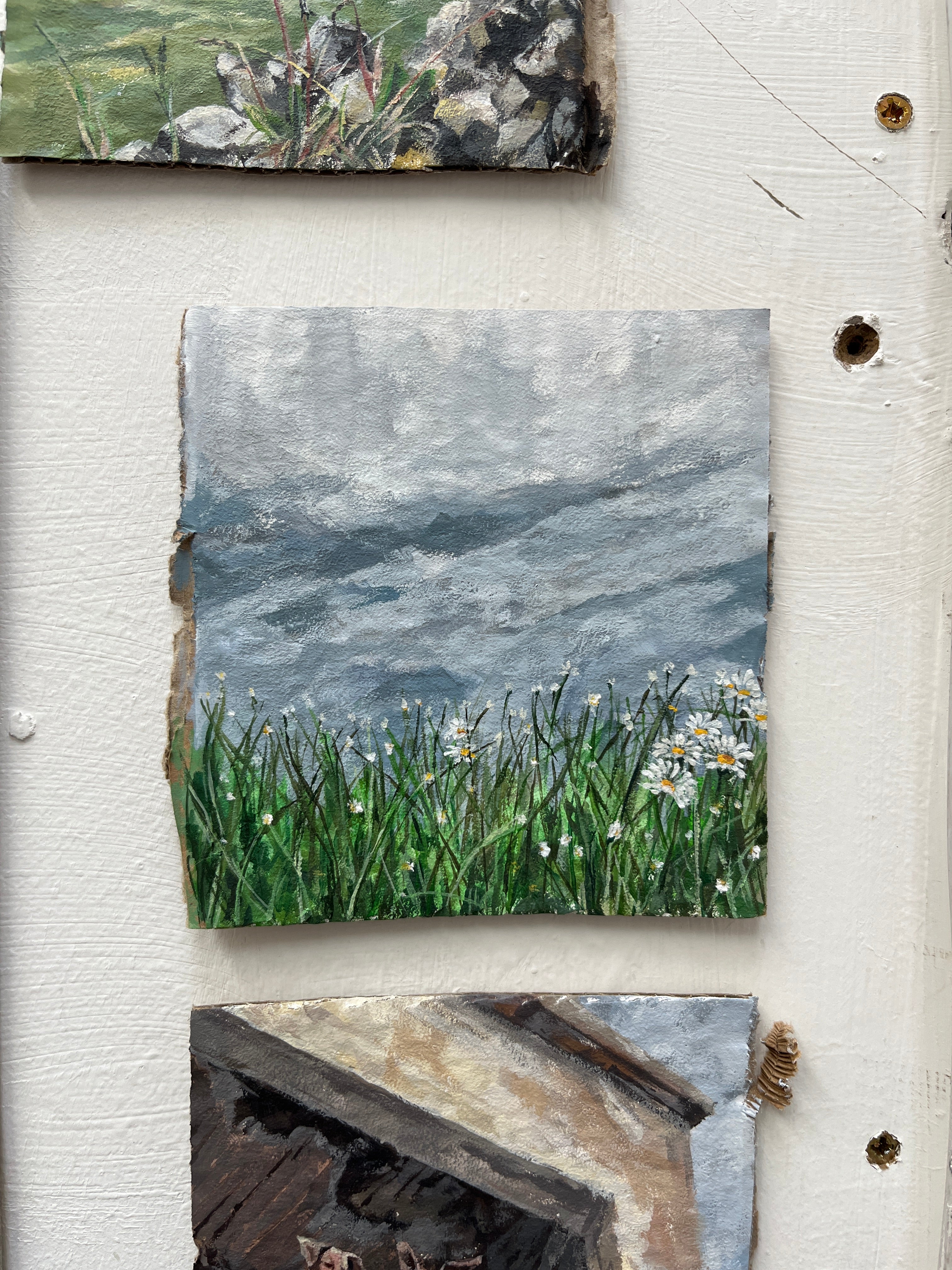 Wales summer, 10x10 cm