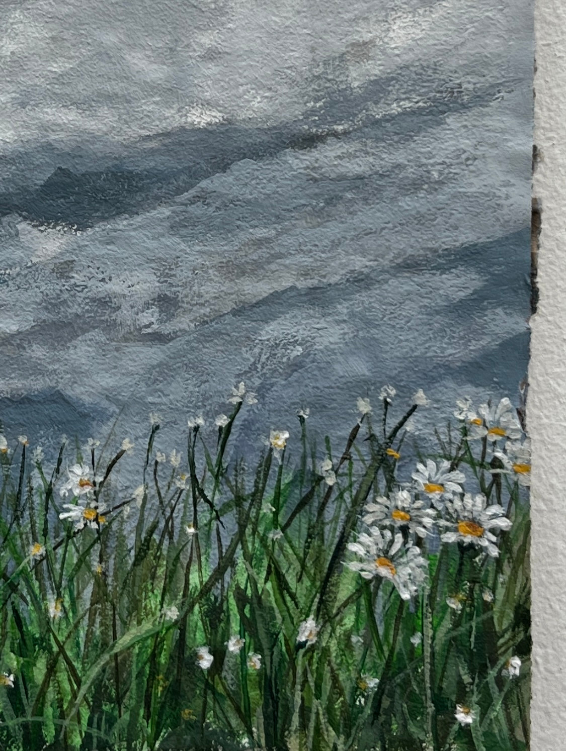 Wales summer, 10x10 cm