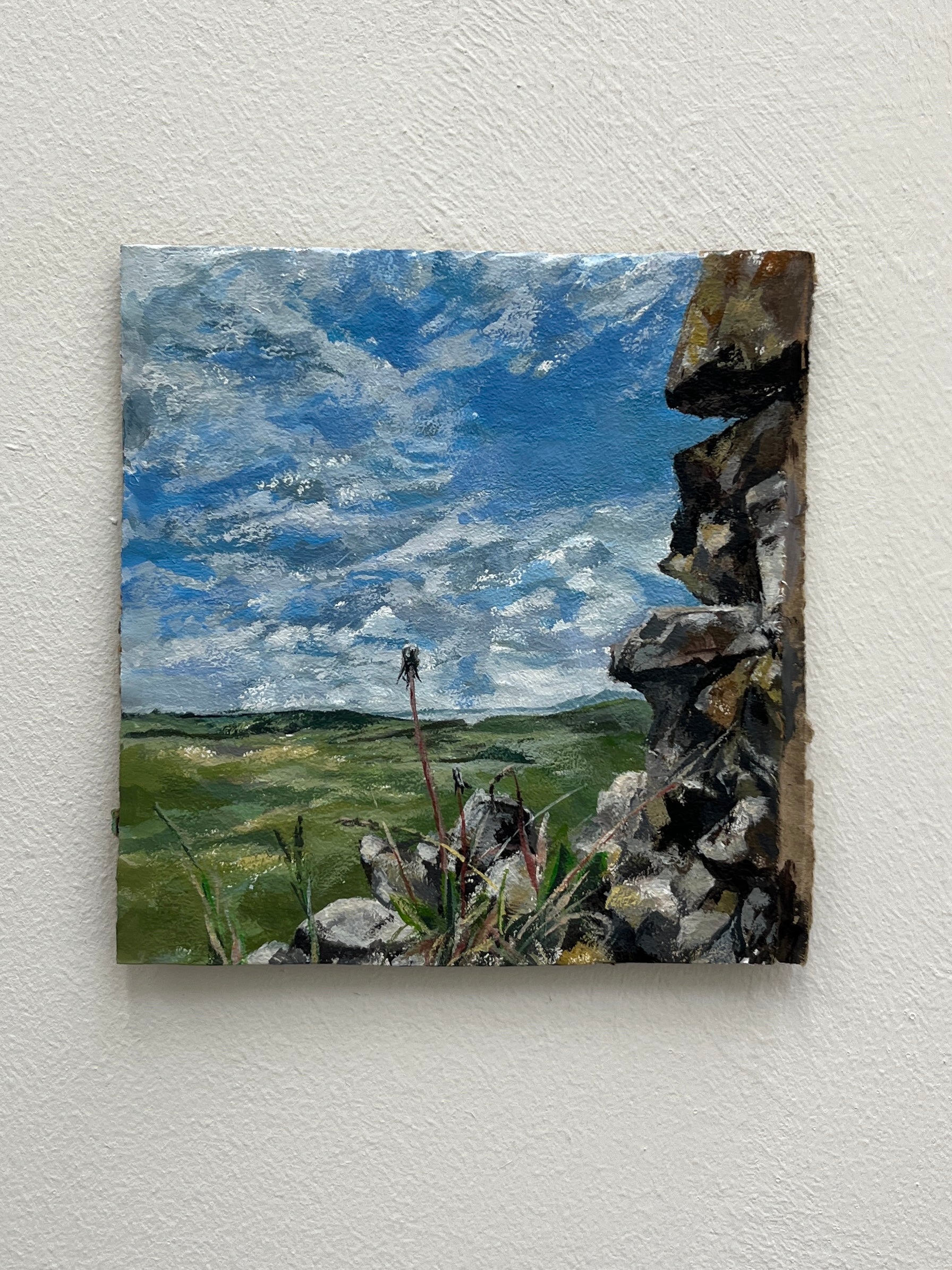 Edge of Summer, 10x10 cm